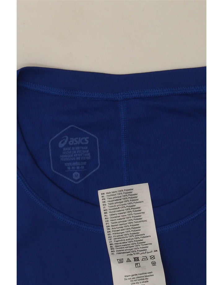 Asics Herren-Trägershirt aus mittelblauem Polyester