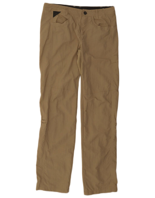 Pantaloni casual drepti Patagonia pentru femei US 6 Medium W31 L32 Khaki Nylon