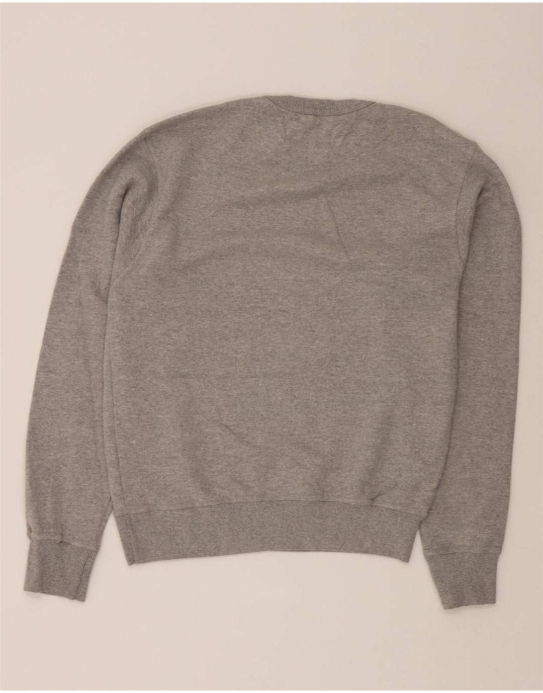CHAMPION Mens Graphic Sweatshirt Jumper Small Grey Polyester Vintage Champion and Second-Hand Champion from Messina Hembry 