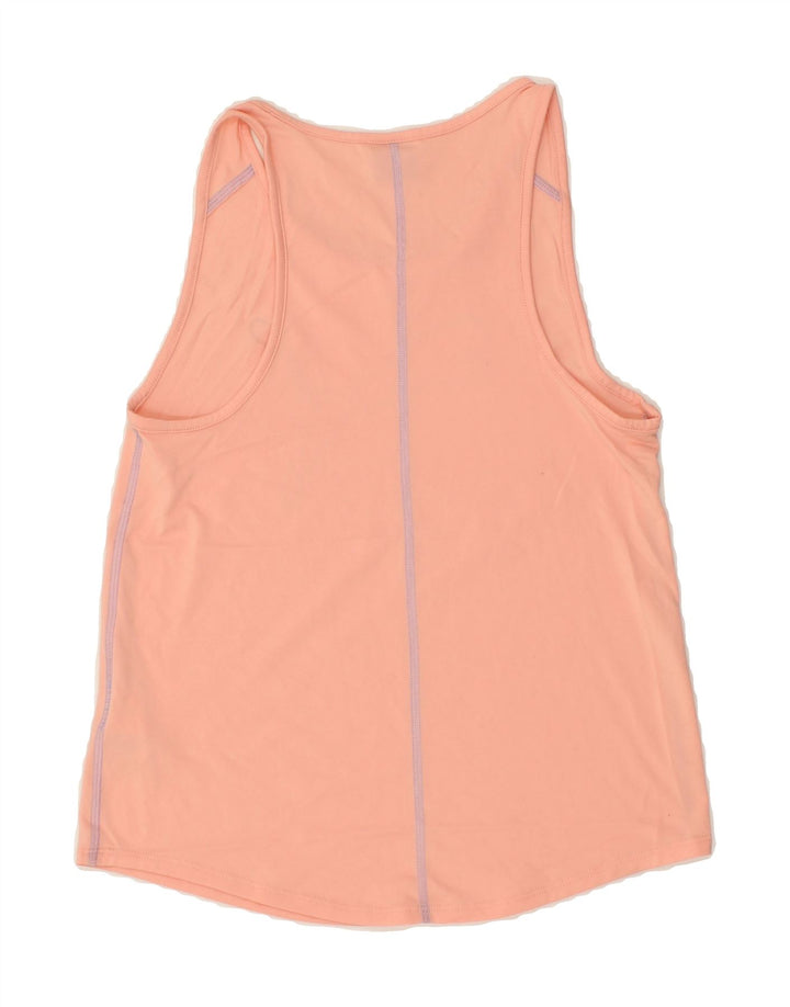PUMA Girls Graphic Vest Top 11-12 Years Large Pink Polyester Vintage Puma and Second-Hand Puma from Messina Hembry 