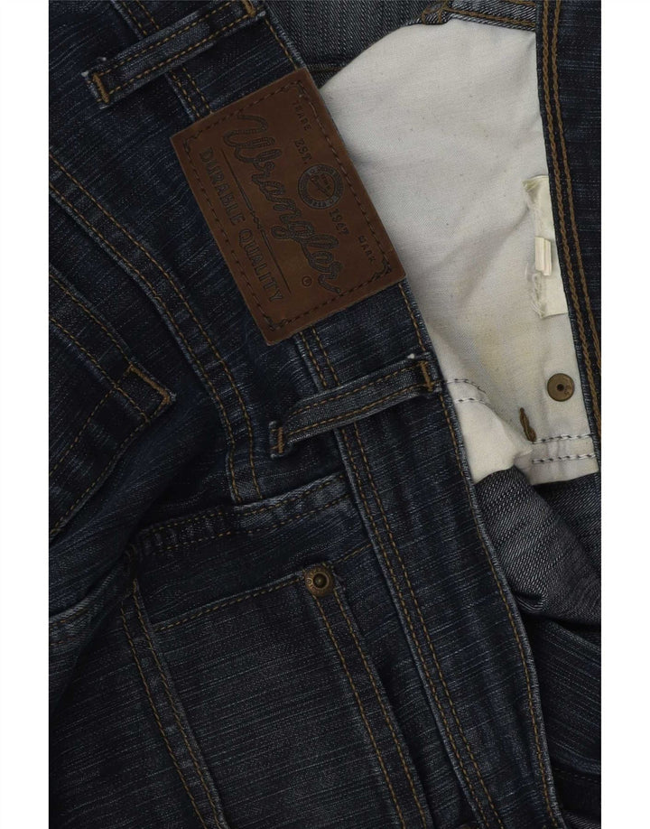 Blugi drepti pentru bărbați Wrangler W42 L32 albastru