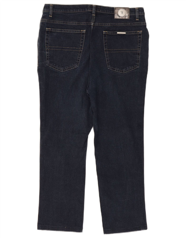 TRUSSARDI Womens Capri Jeans W30 L22  Navy Blue