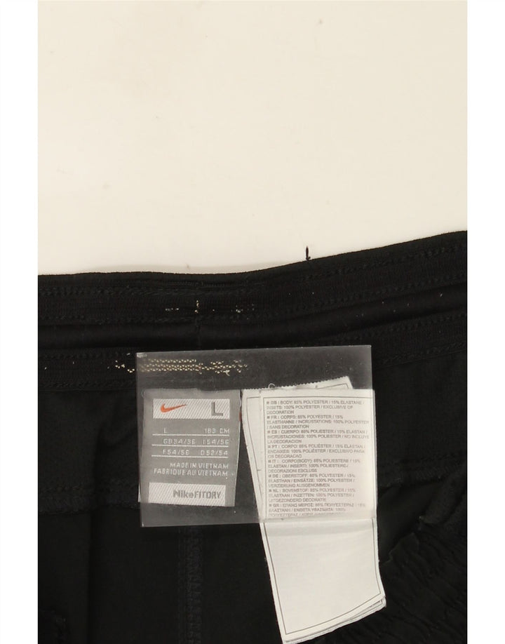 Nike Mens Sport Shorts Large Black Colourblock Polyester