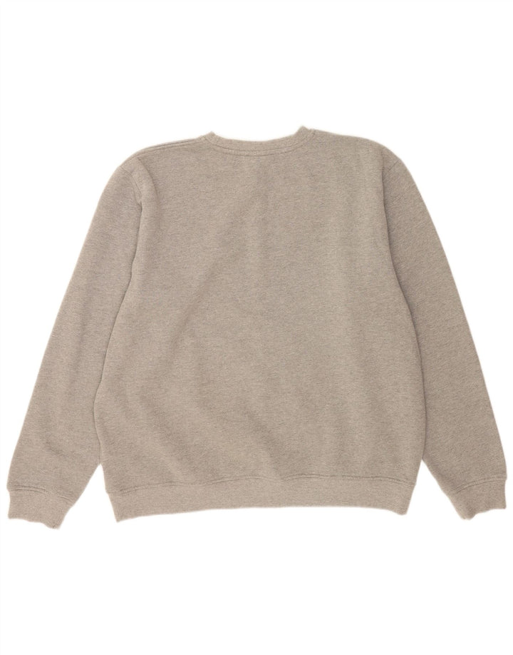 Kappa Herre Sweatshirt Jumper 2XL Grå Bomuld