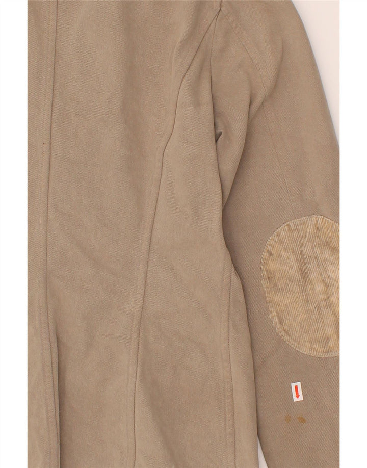 MAX & CO. Womens 3 Button Blazer Jacket UK 14 Medium Grey Vintage Max & Co. and Second-Hand Max & Co. from Messina Hembry 