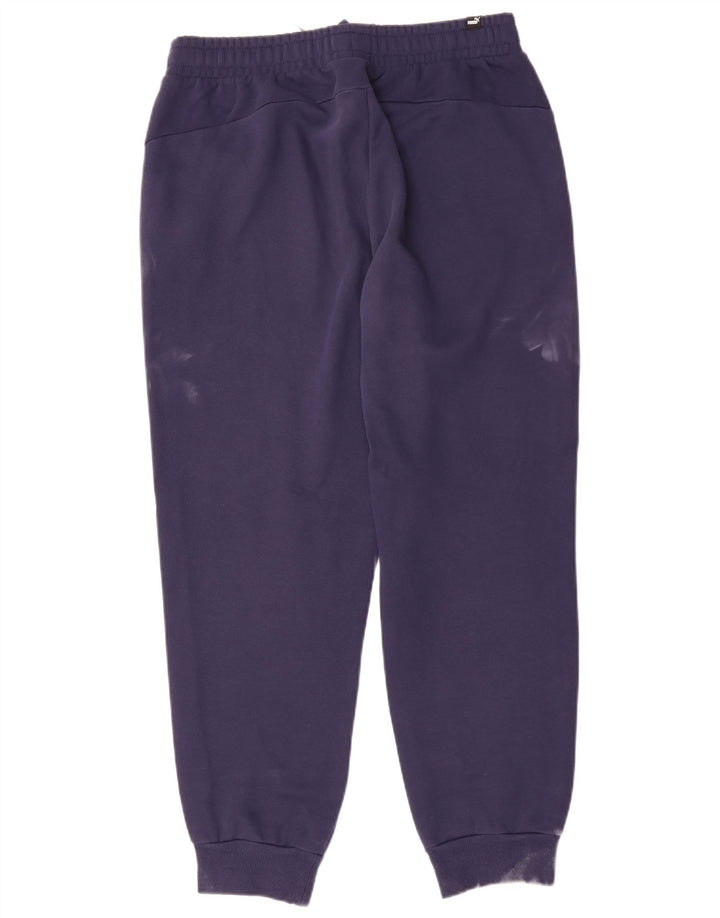 PUMA Mens Tracksuit Trousers Joggers Large Navy Blue