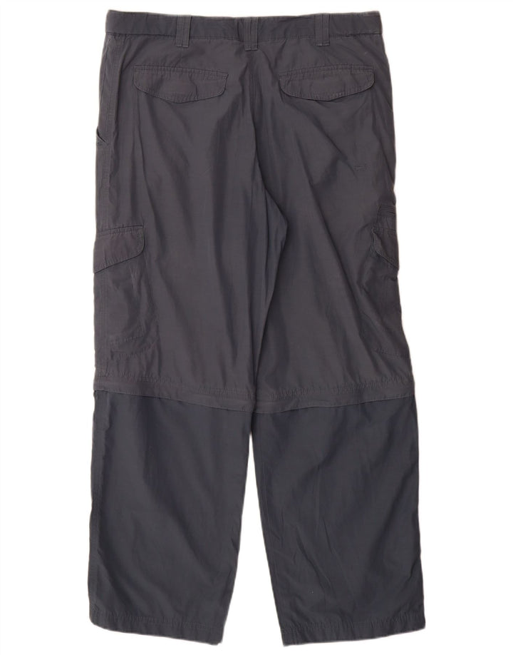 Marks & Spencer Mens Blue Harbour Cargo Trousers W34 L29 Navy Colourblock