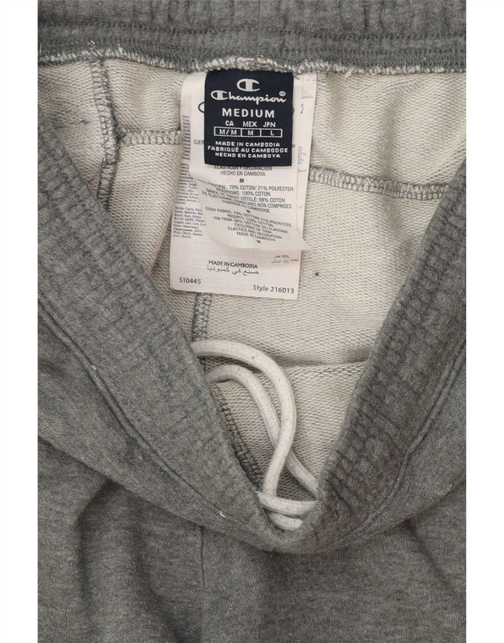 Champion Pantalones De Chándal Joggers De Algodón Gris Medio