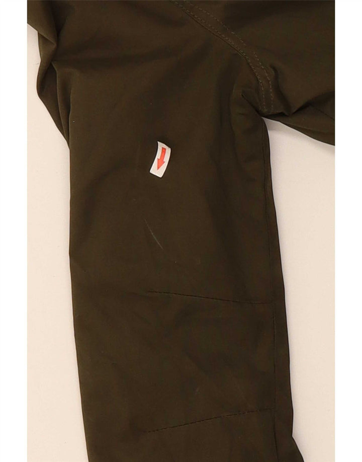 Superdry Womens Hooded Parka Jacket UK 14 Large Green Polyester
