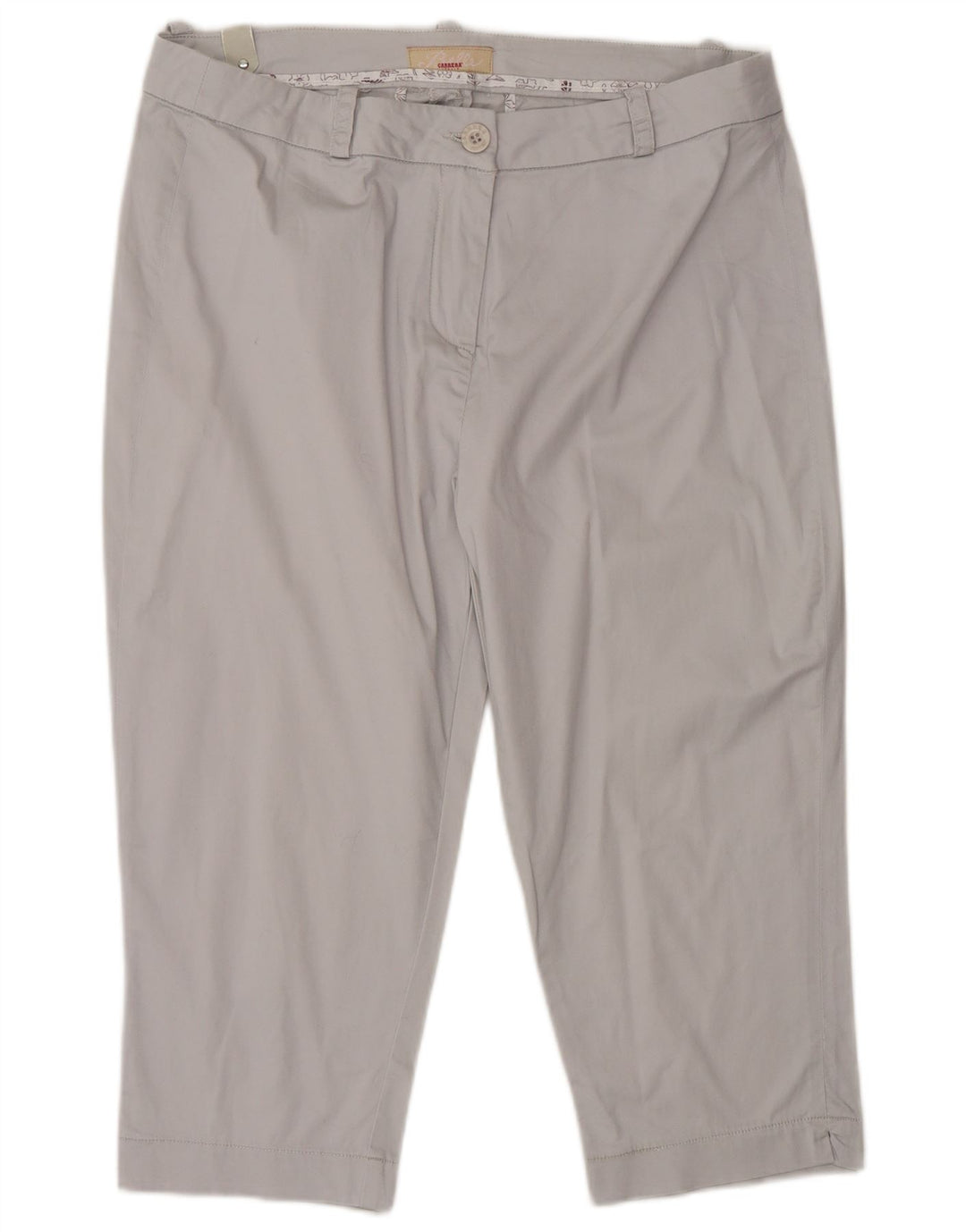 Carrera Damen Caprihose W34 L19 Grau