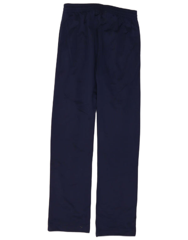 Kappa Mens Tracksuit Trousers Small Navy Blue Polyester