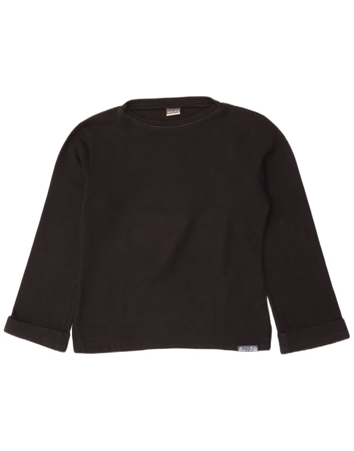 Top da donna Belfe a maniche lunghe UK 12 medio nero poliestere