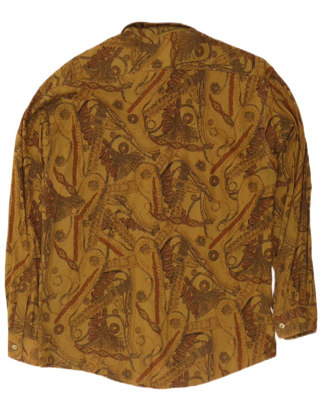Tipo' S Mens Graphic Shirt Large Khaki Viscose