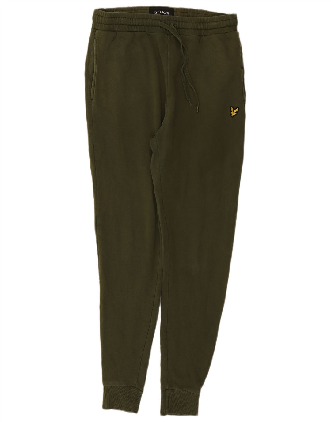 Lyle & Scott Pantaloni da tuta da uomo Joggers Cotone verde medio