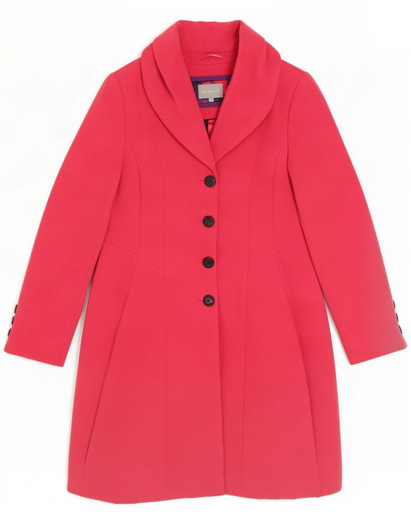 Marks & Spencer Γυναικείο Πανωφόρι UK 14 Large Pink Polyester