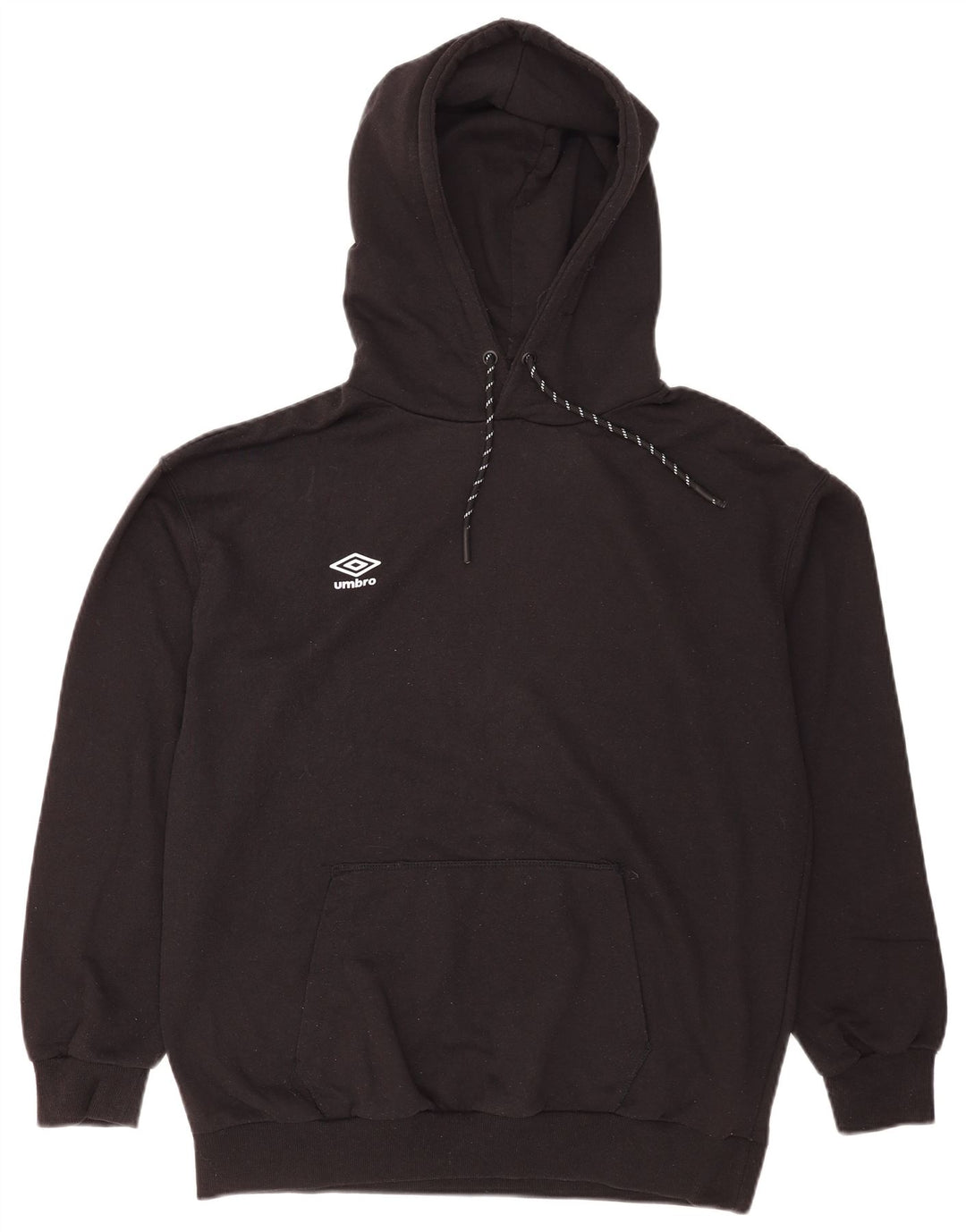 Umbro Herre Hættetrøje Jumper Medium Sort Bomuld