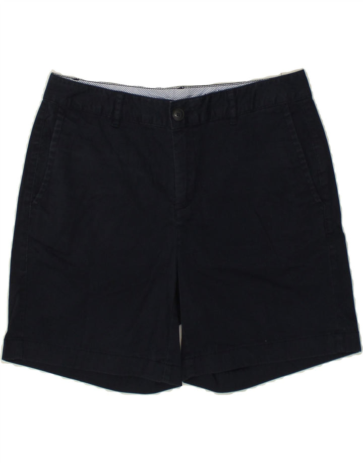 L.L.BEAN Womens Favorite Fit Chino Shorts US 6 Medium W30 Navy Blue Cotton | Vintage L.L.Bean | Thrift | Second-Hand L.L.Bean | Used Clothing | Messina Hembry 