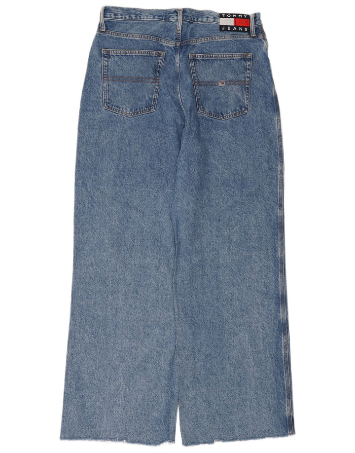 Tommy Hilfiger Womens Wide Leg Jeans W32 L32 Blue