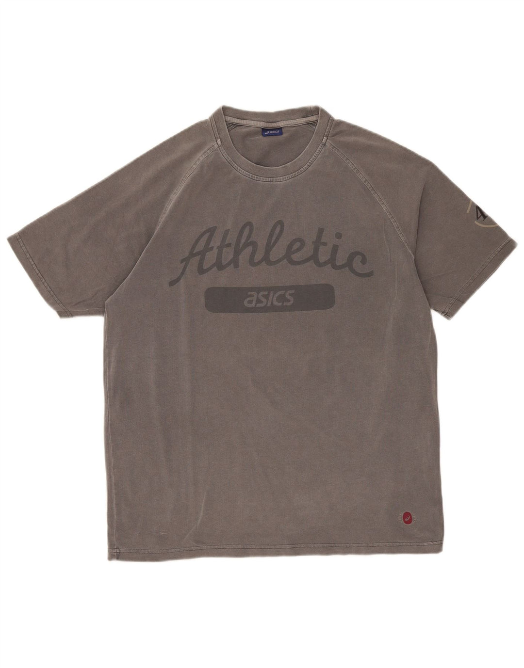 Asics Herre Grafisk T-Shirt Top XL Grå