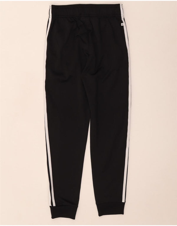 Adidas Drenge Træningsdragt Bukser Joggers 11-12 År Sort Polyester