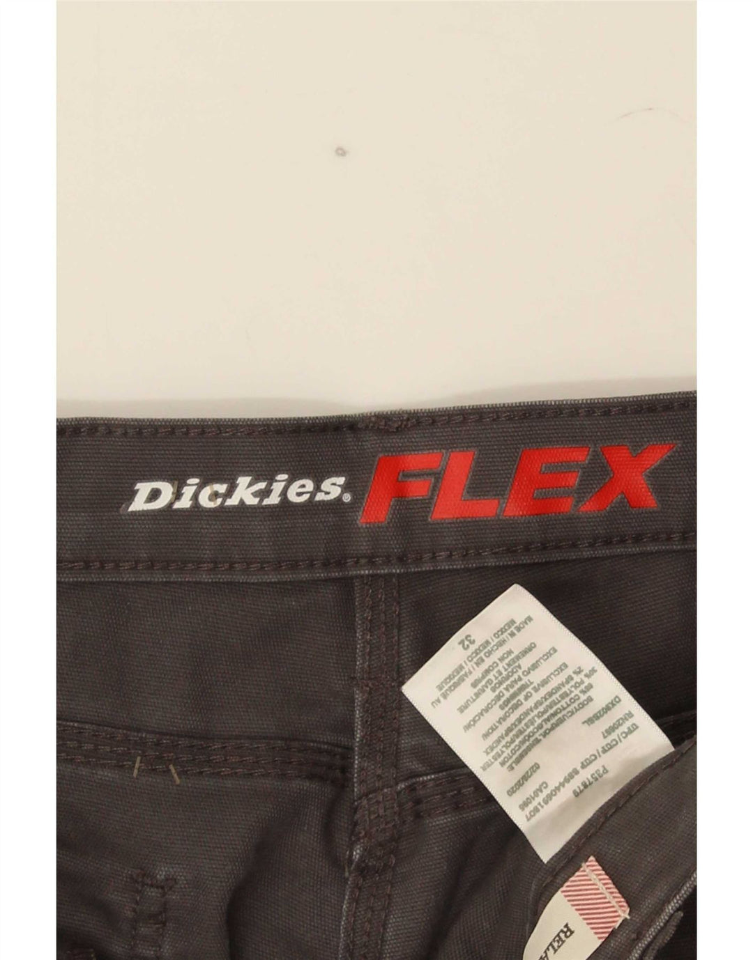 Dickies Mens Cargo Shorts W32 Medium Grey Cotton