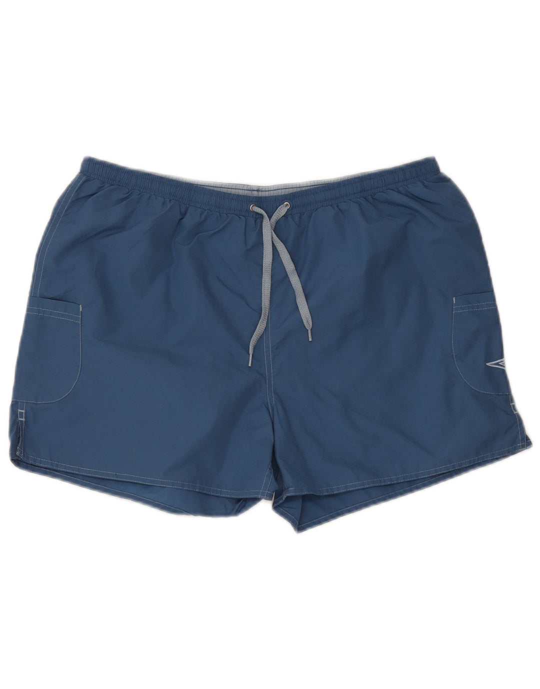 Umbro Mens Sport Shorts Large Blue Nylon
