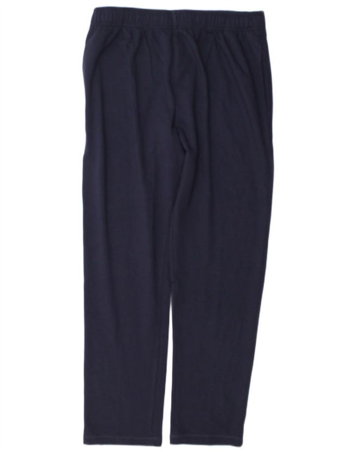 Marks & Spencer Womens Tracksuit Trousers UK 16 Large  Navy Blue