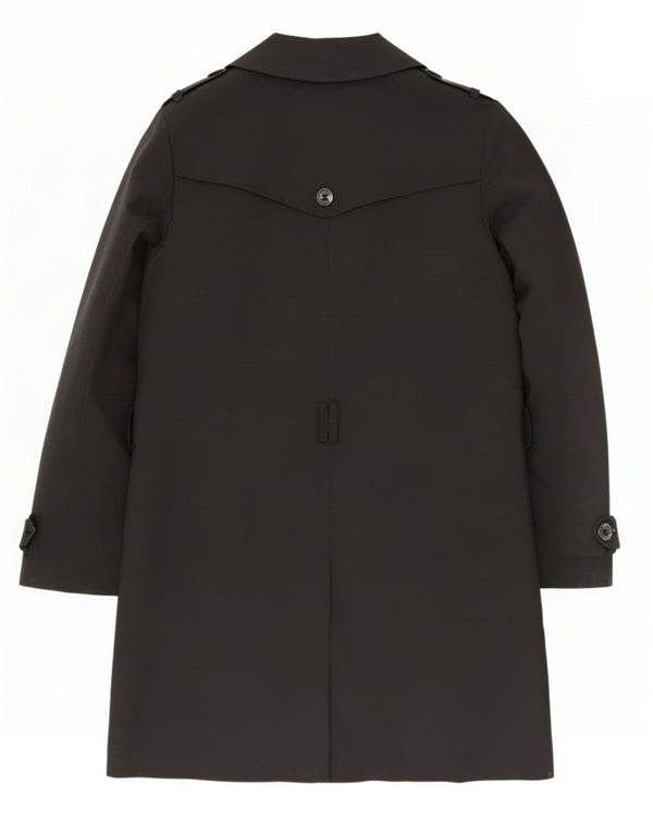 Marks & Spencer Gabardina para mujer UK 40 XL Poliéster negro