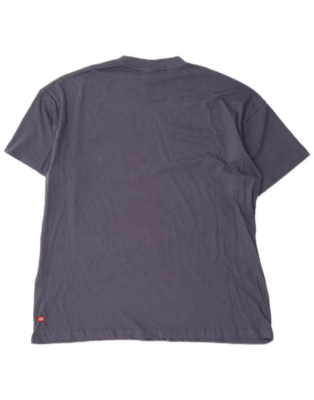 Dickies Mens Regular Fit T-Shirt Top XL Navy Blue Cotton