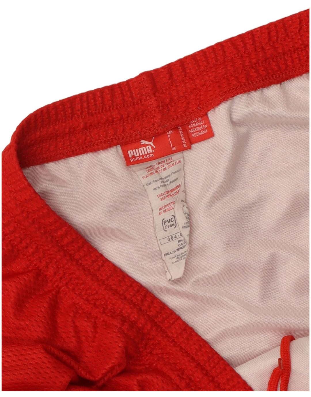 Puma Herren VfB Stuttgart Sport Shorts XL Rot Polyester