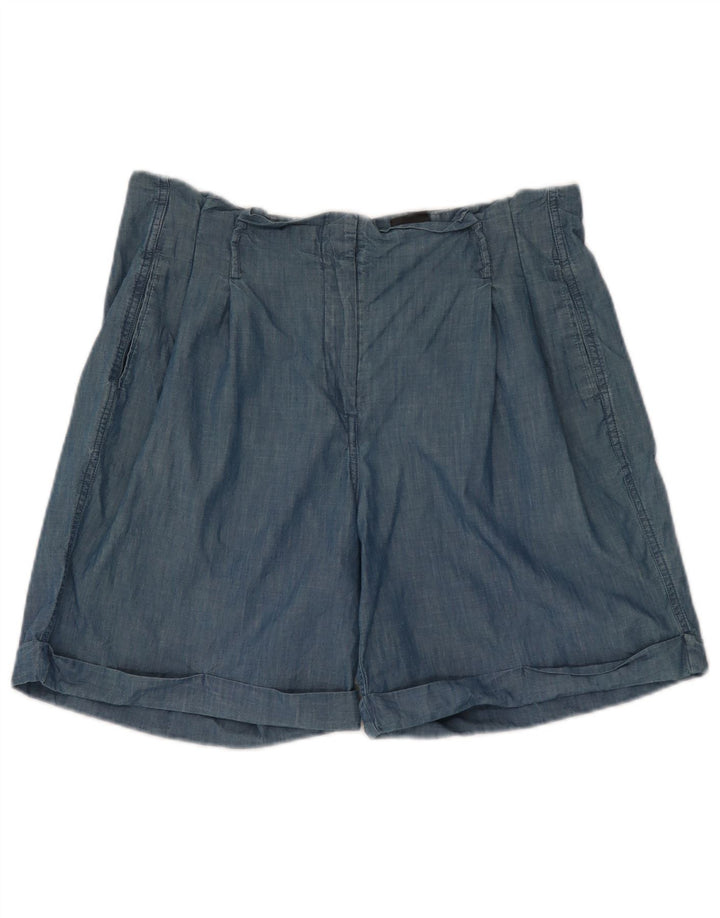 G-Star Womens Pegged Chino Shorts W30 Medium Blue Cotton