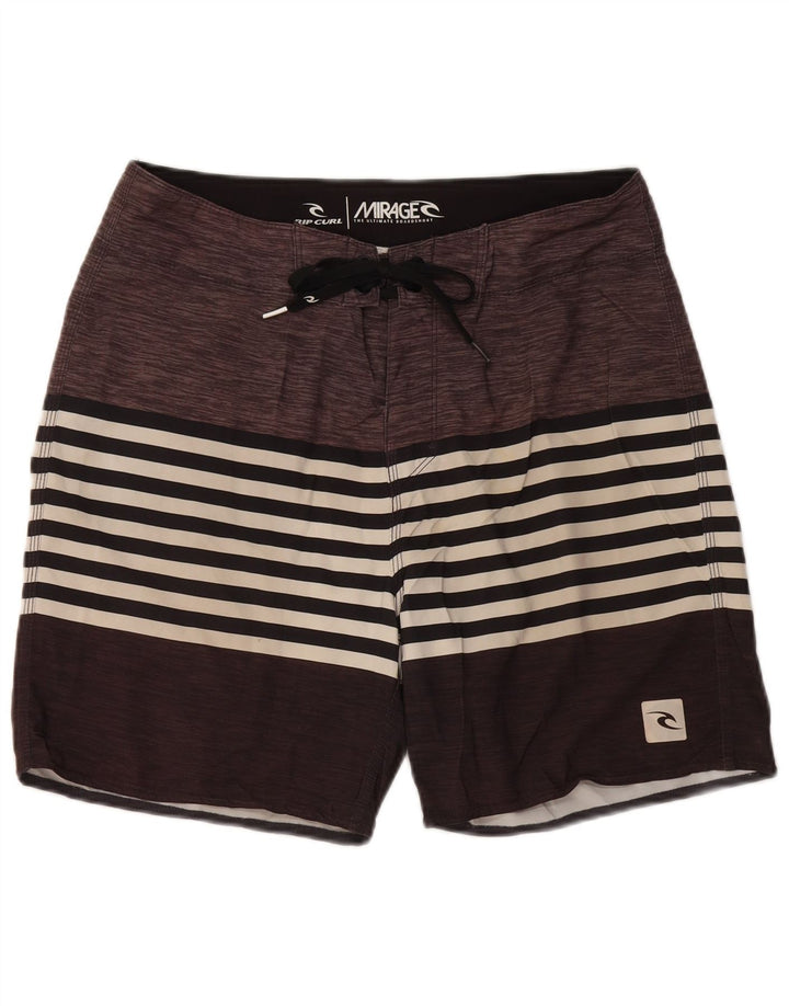 Rip Curl Herre Mirage svømmeshorts mellemgrå stribet polyester