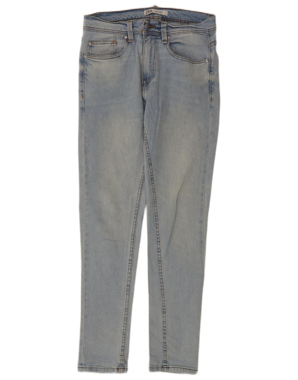 Zara Herre Skinny Jeans EU 40 Medium W31 L32 Blå
