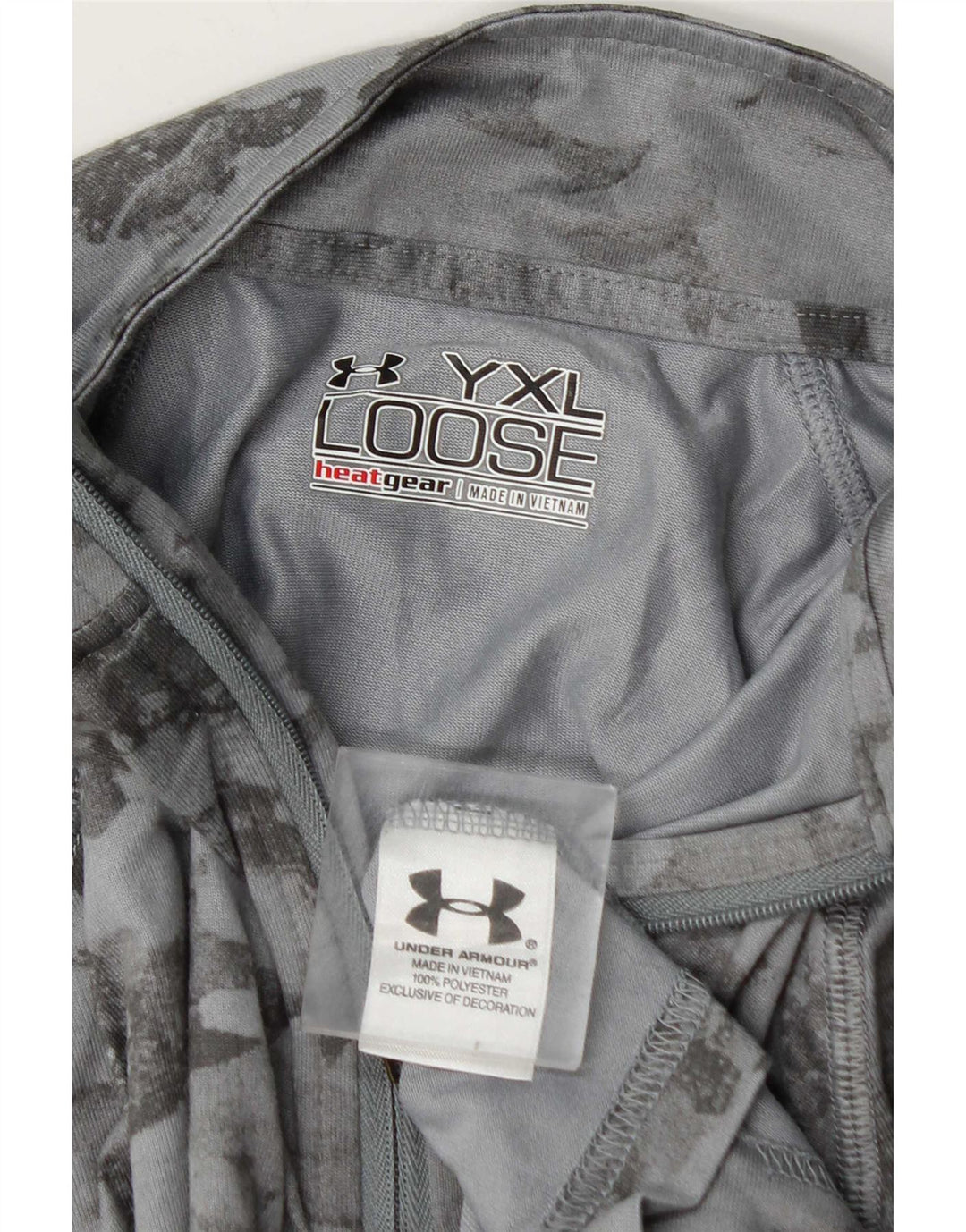 Under Armour Drenge Pullover med lynlås-hals træningsdragt Top 13-14 år XL Grå