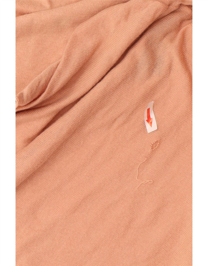 Zara Womens Asymmetrical Dress UK 14 Medium Orange