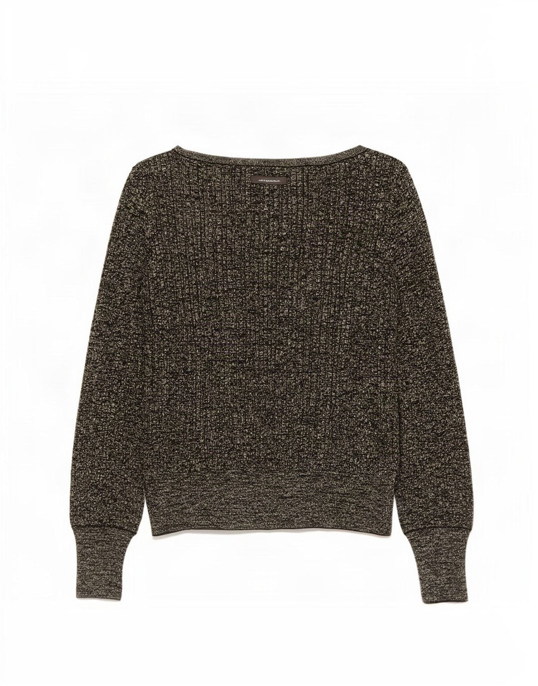 Marks & Spencer Womens Boat Neck Jumper Sweater UK 12 Medium Black Viscose