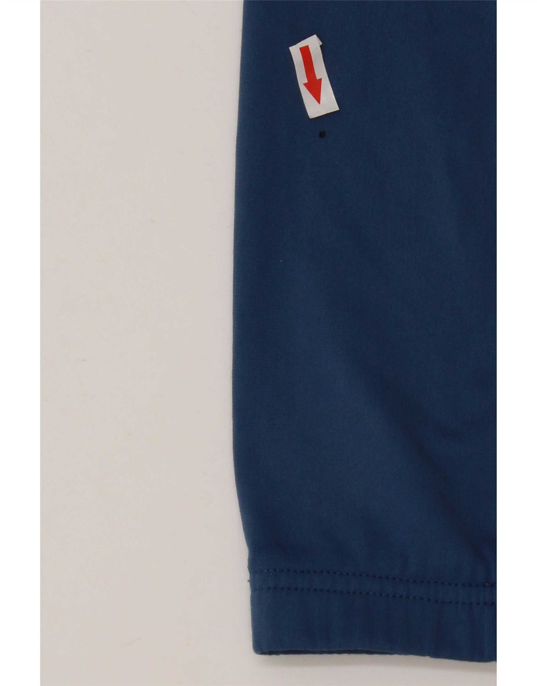 Fila Chaqueta superior de chándal para hombre IT 46/48 Poliéster color block azul pequeño