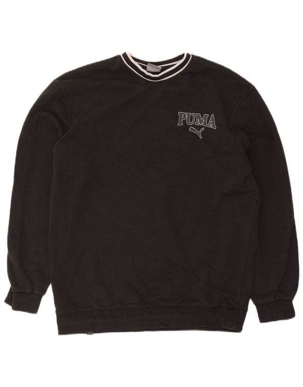 Ανδρικό γραφικό φούτερ Puma Jumper Medium Black Sports
