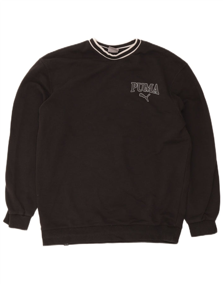 Ανδρικό γραφικό φούτερ Puma Jumper Medium Black Sports