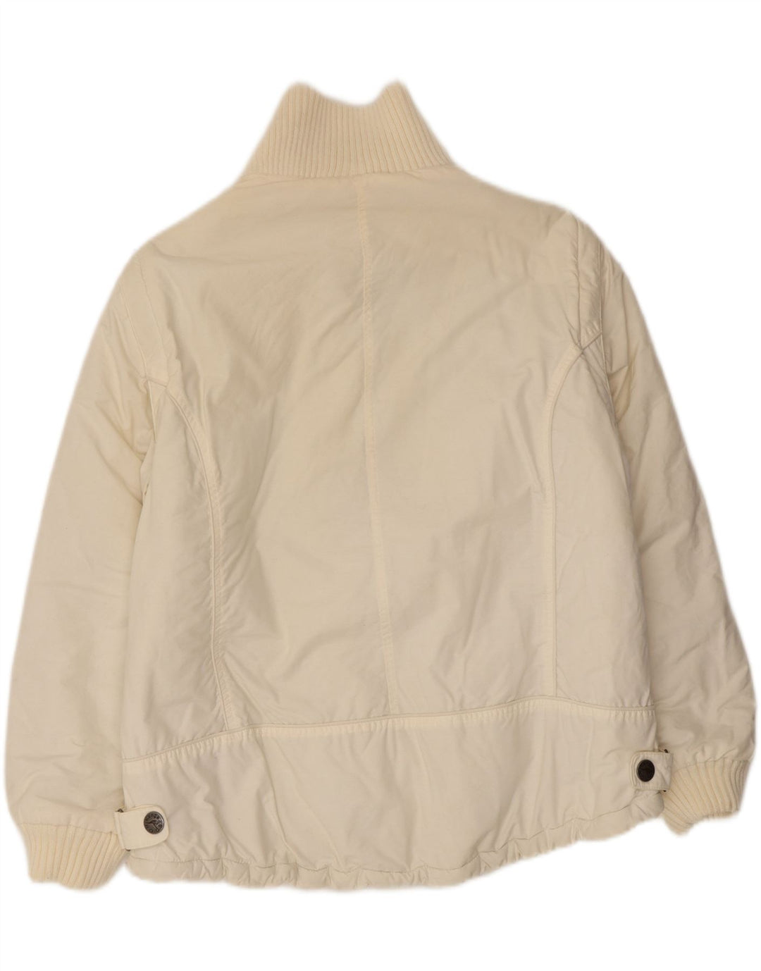KANGAROOS Giacca imbottita da donna UK 18 XL Cotone bianco