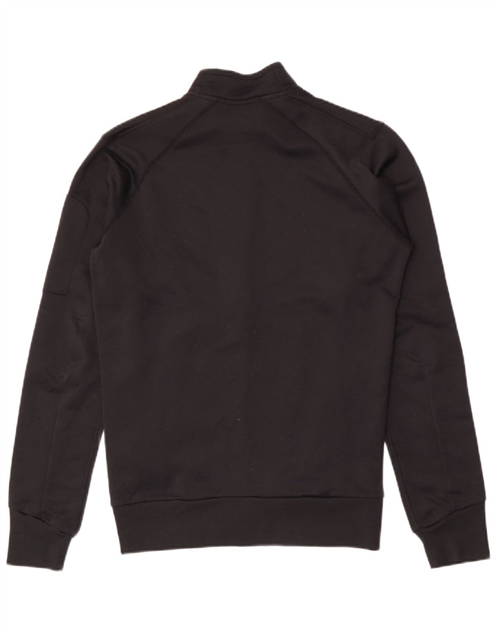 Asics Mens Tracksuit Top Jacket Small Black Polyester
