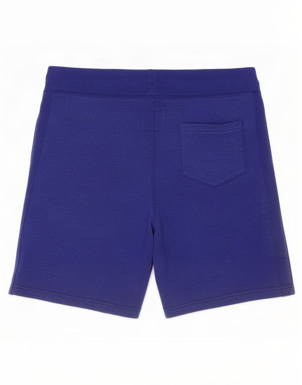 Jack Wills Mens Graphic Sport Shorts Large Blue Cotton