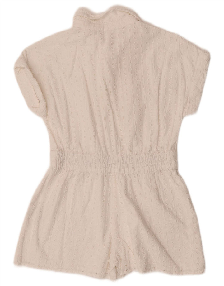 Zara Girls Playsuit 9-10 Years White