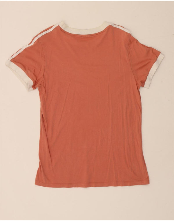 Adidas Womens T-Shirt Top UK 8 Small Pink