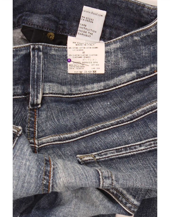 Diesel feminino bootcut jeans W27 L29 algodão azul