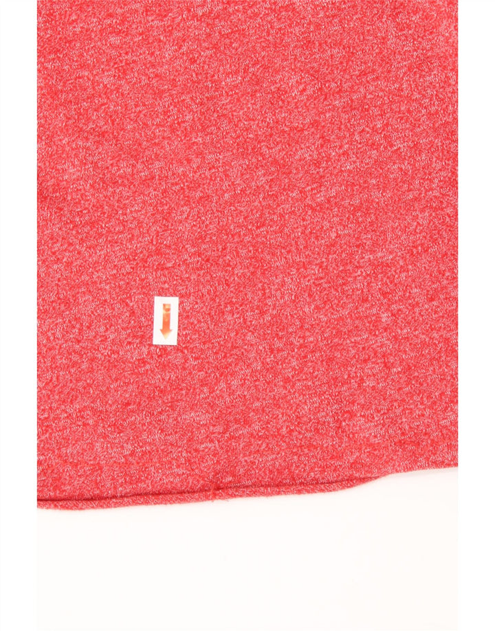 SUPERDRY Mens Graphic T-Shirt Top Small Red Cotton