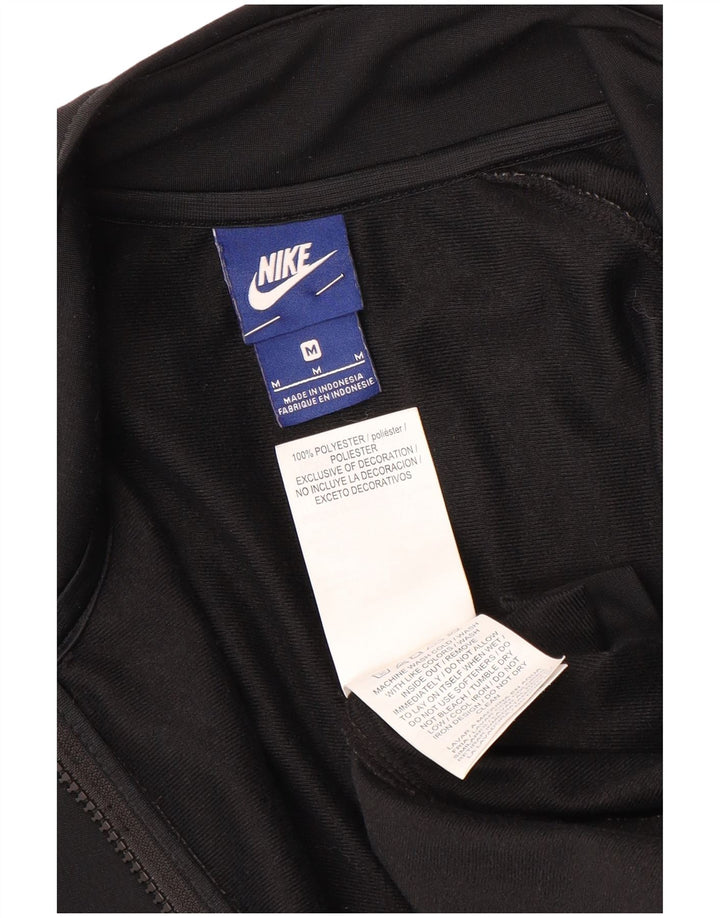 Nike - Chaqueta de chándal para hombre, color negro mediano, poliéster