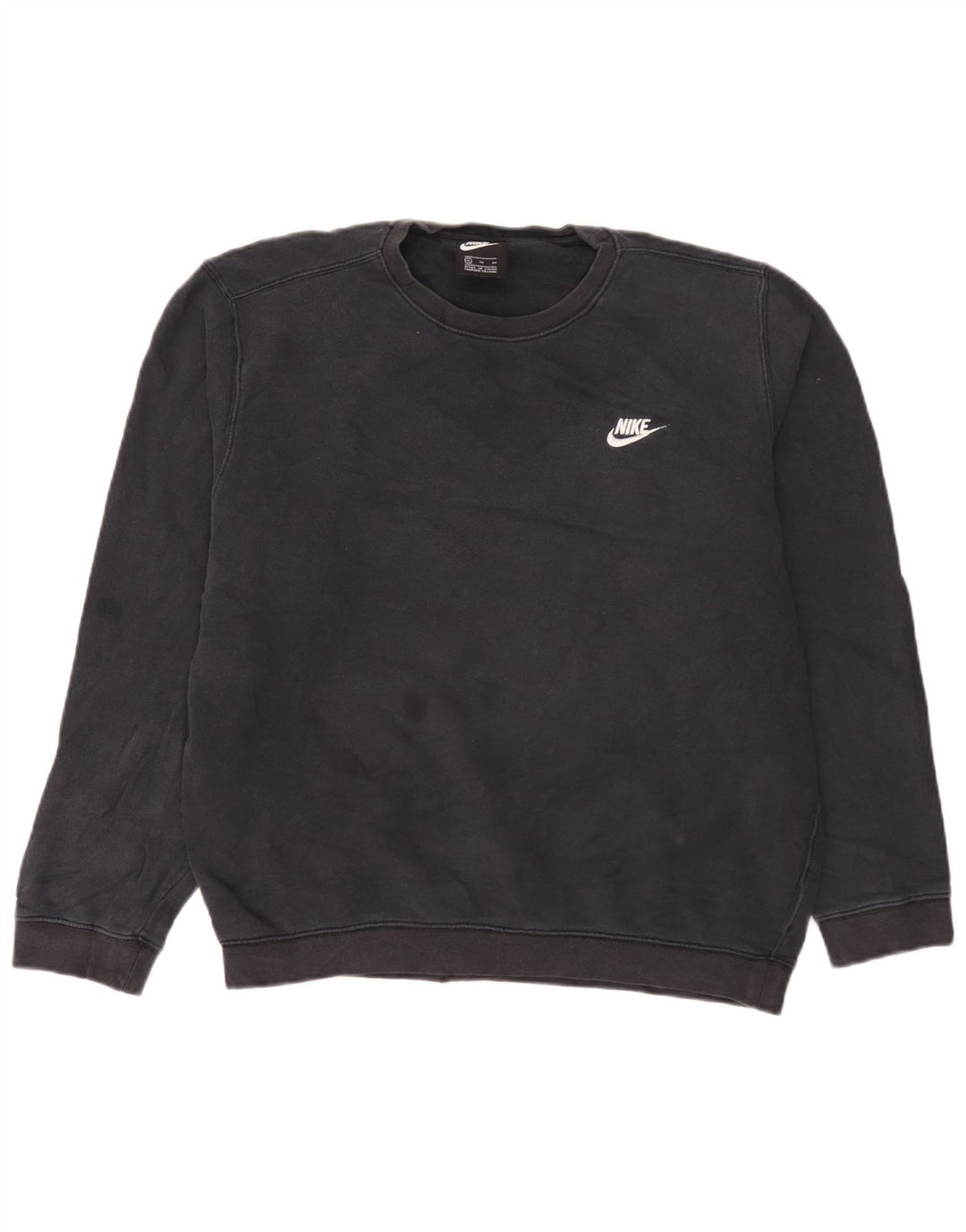 Nike Sweatshirt Jumper XL til mænd, sort bomuld