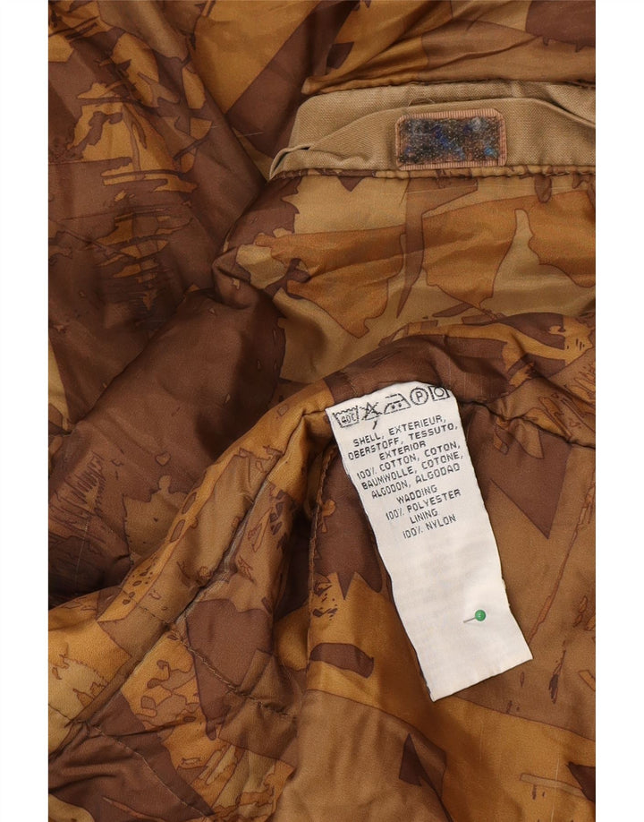O'Neill Mens Hooded Utility Jacket UK 40 Large Beige Cotton