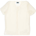 VINTAGE Womens Short Sleeve Shirt Blouse UK 20 XL Off White | Vintage Vintage | Thrift | Second-Hand Vintage | Used Clothing | Messina Hembry 